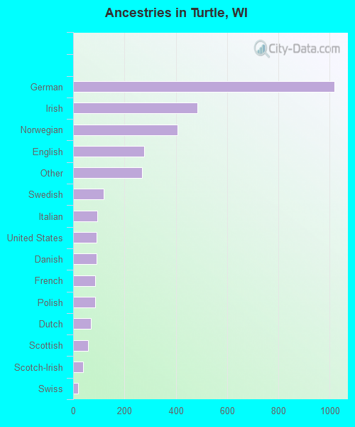 Ancestries in Turtle, WI