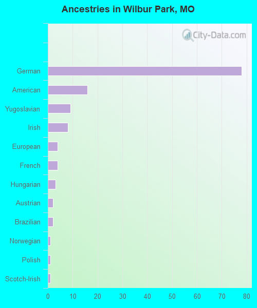 Ancestries in Wilbur Park, MO