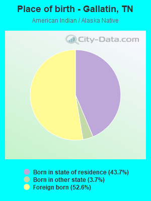 Place of birth - Gallatin, TN