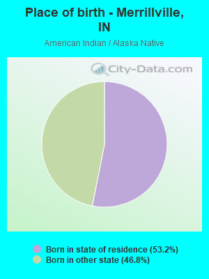 Place of birth - Merrillville, IN