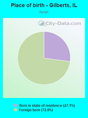 Place of birth - Gilberts, IL