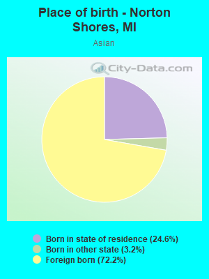 Place of birth - Norton Shores, MI