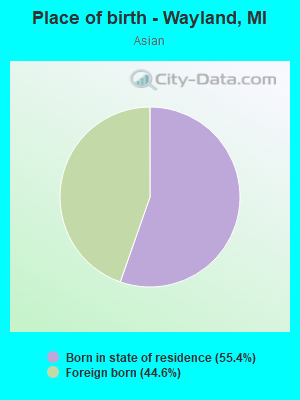 Place of birth - Wayland, MI