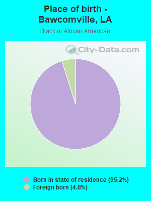 Place of birth - Bawcomville, LA