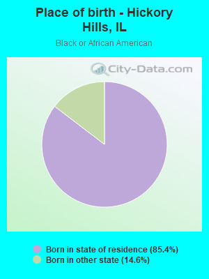 Place of birth - Hickory Hills, IL