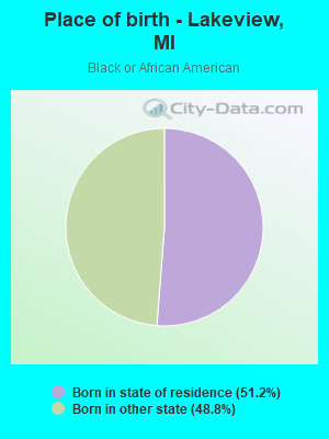 Place of birth - Lakeview, MI