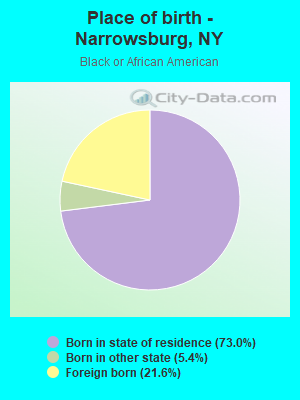 Place of birth - Narrowsburg, NY