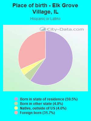 Place of birth - Elk Grove Village, IL