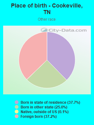 Place of birth - Cookeville, TN