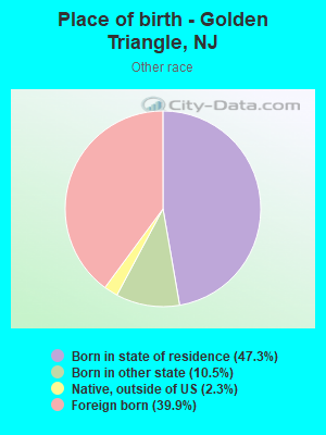 Place of birth - Golden Triangle, NJ