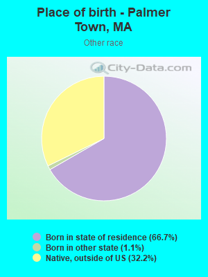 Place of birth - Palmer Town, MA