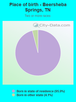 Place of birth - Beersheba Springs, TN