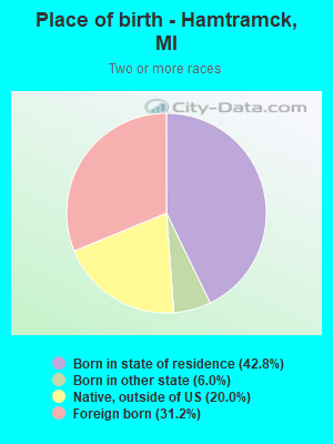 Place of birth - Hamtramck, MI