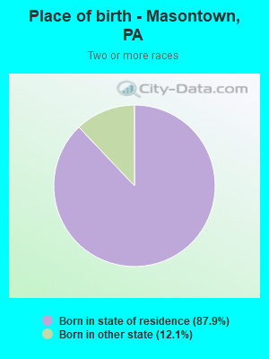 Place of birth - Masontown, PA