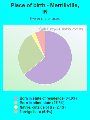 Place of birth - Merrillville, IN