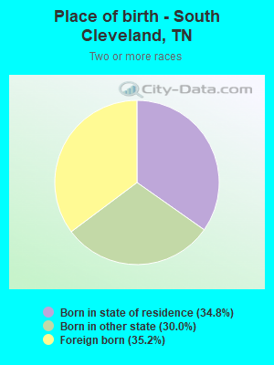 Place of birth - South Cleveland, TN