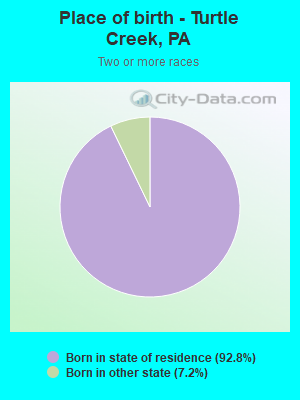 Place of birth - Turtle Creek, PA