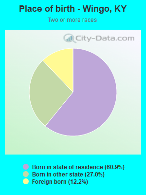 Place of birth - Wingo, KY