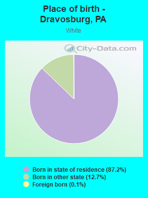 Place of birth - Dravosburg, PA