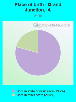 Place of birth - Grand Junction, IA