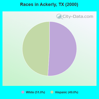 Races in Ackerly, TX (2000)