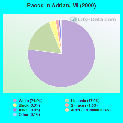 Races in Adrian, MI (2000)