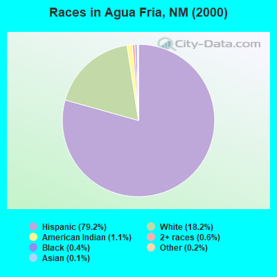 Races in Agua Fria, NM (2000)