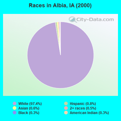 Races in Albia, IA (2000)