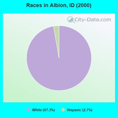 Races in Albion, ID (2000)