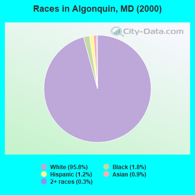 Races in Algonquin, MD (2000)