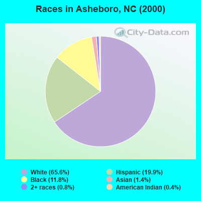 Races in Asheboro, NC (2000)