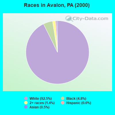 Races in Avalon, PA (2000)