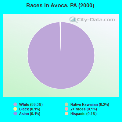 Races in Avoca, PA (2000)