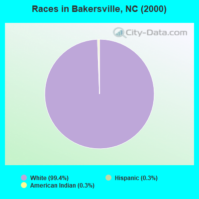 Races in Bakersville, NC (2000)