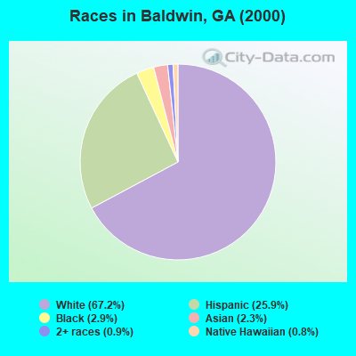 Races in Baldwin, GA (2000)