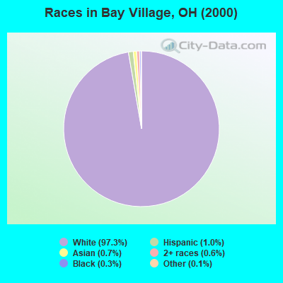 Races in Bay Village, OH (2000)