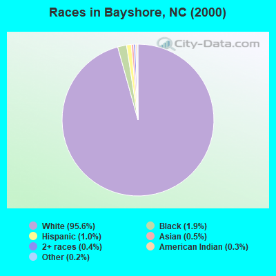 Races in Bayshore, NC (2000)