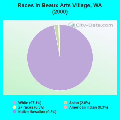 Races in Beaux Arts Village, WA (2000)