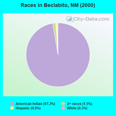 Races in Beclabito, NM (2000)