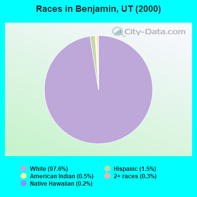 Races in Benjamin, UT (2000)