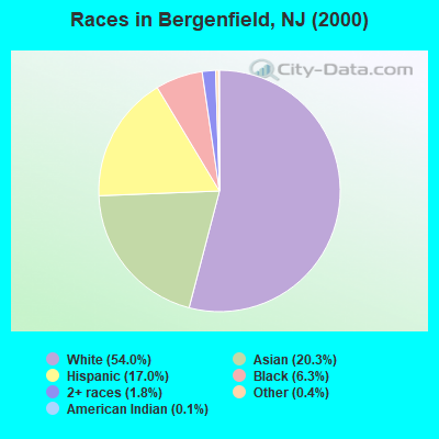 Races in Bergenfield, NJ (2000)