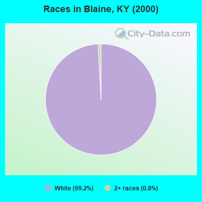 Races in Blaine, KY (2000)