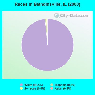 Races in Blandinsville, IL (2000)