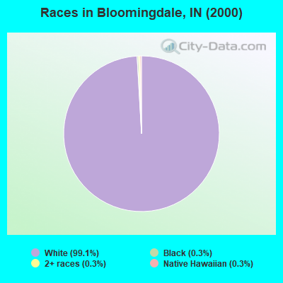 Races in Bloomingdale, IN (2000)