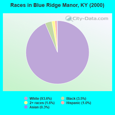 Races in Blue Ridge Manor, KY (2000)