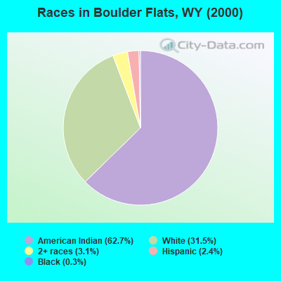 Races in Boulder Flats, WY (2000)