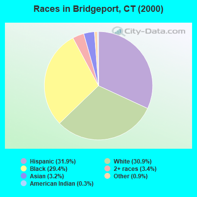 Races in Bridgeport, CT (2000)