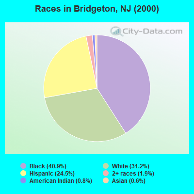 Races in Bridgeton, NJ (2000)