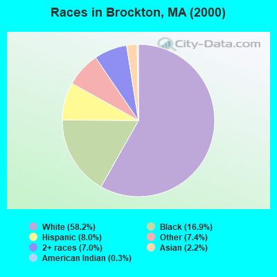 Races in Brockton, MA (2000)