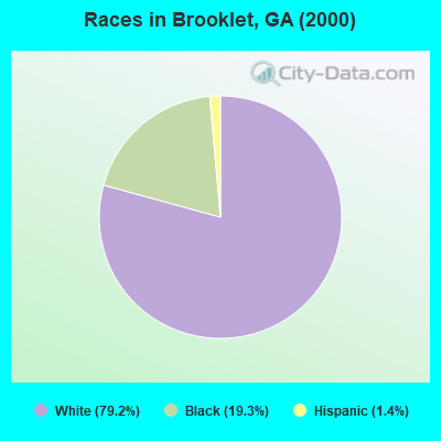 Races in Brooklet, GA (2000)